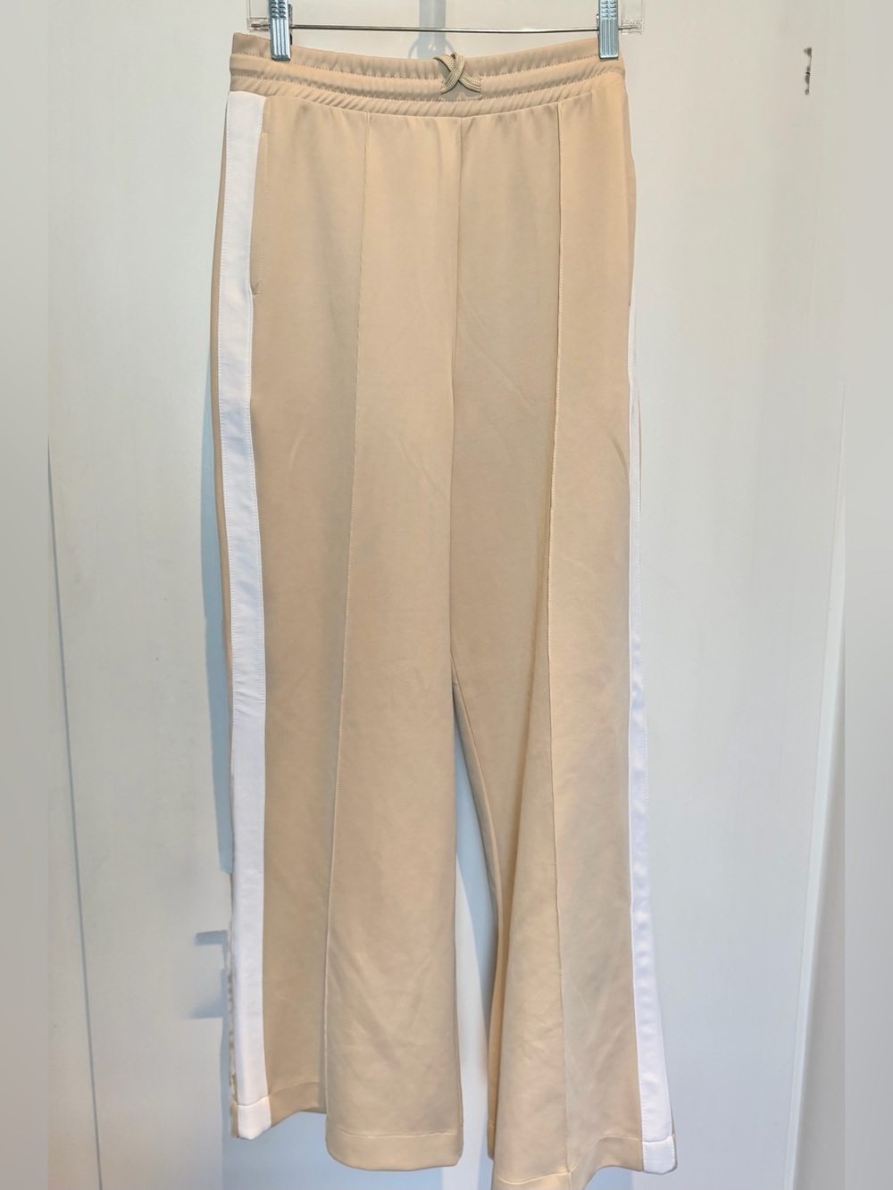 Zara Wide-Leg Trousers with Side Stripe.
